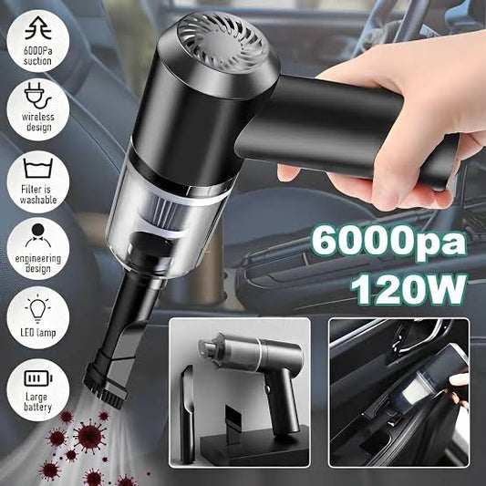 3-in-1 Portable Cordless Vacuum Cleaner â Compact Handheld Dust Cleaner with Removable Box