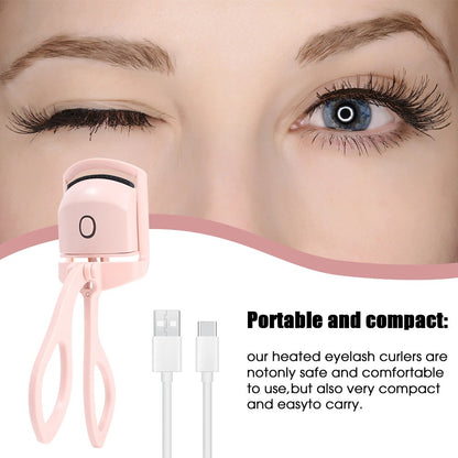 Automatic eyelash curler | Electric Eyelash Curler, Eye Beauty Makeup Tools, Long Lasting Curling (random Color)